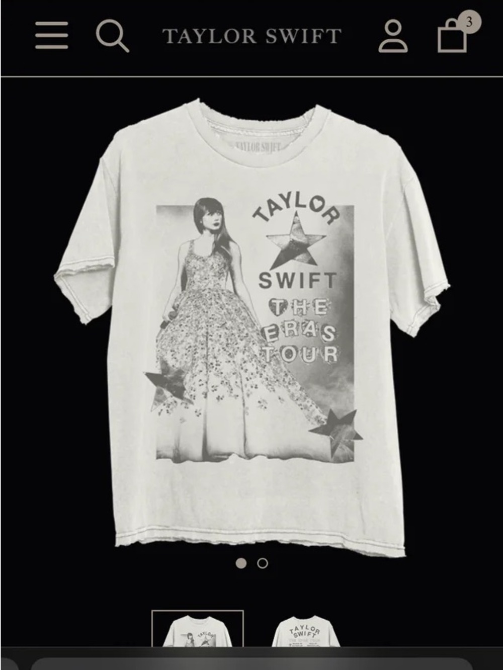 Taylor Swift The Eras Tour Oversized T-Shirt